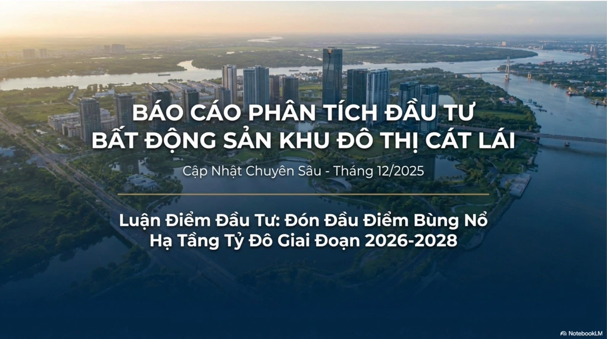 Cát Lái: 40.000 tỷ đầu tư công thúc đẩy giá căn hộ lên 130–150 triệu/m² vào 2030