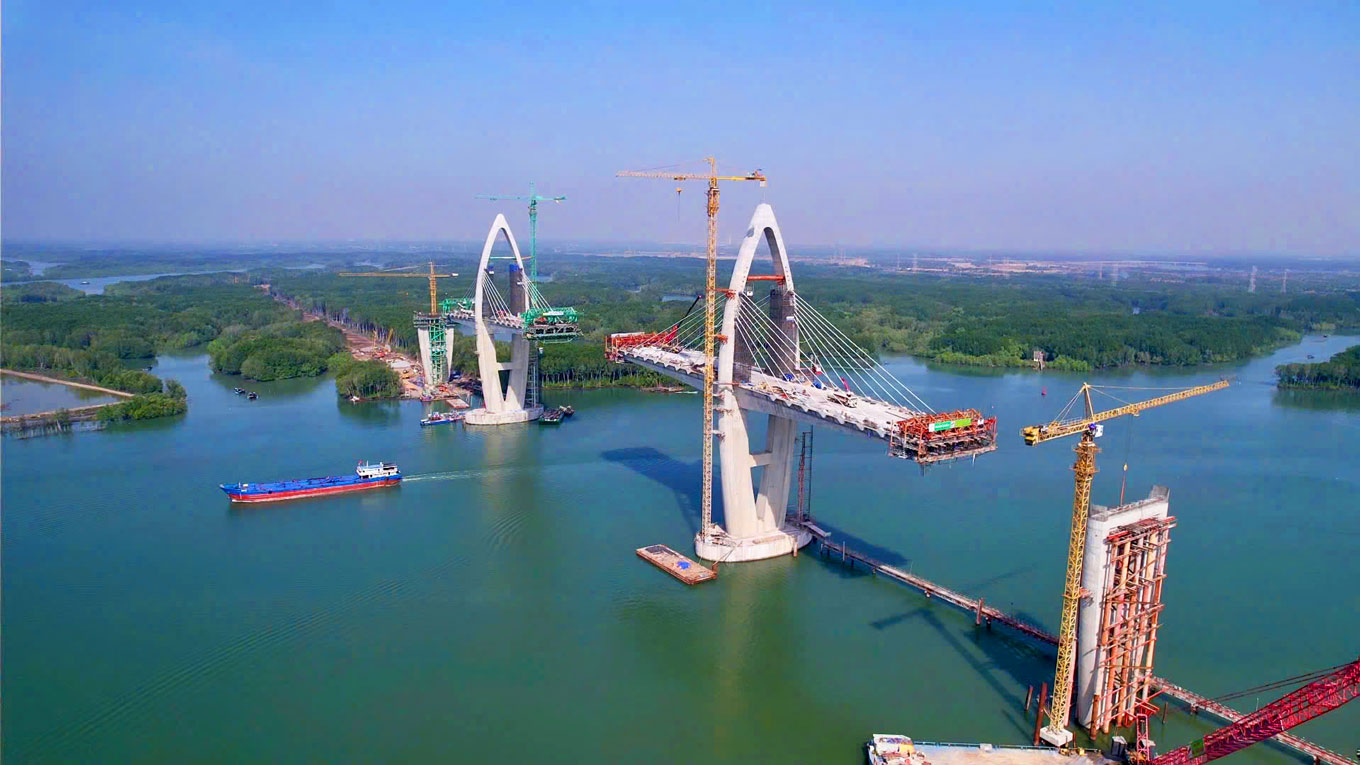 Cầu Phước An Vượt Sông Thị Vải – Tiến Độ Đạt Hơn 60%