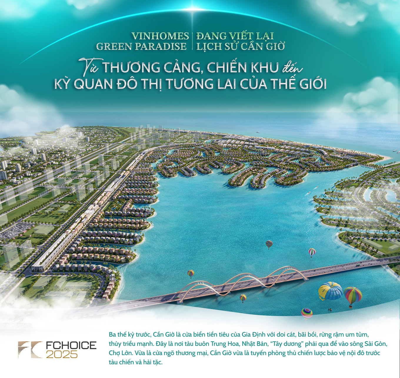 Vinhomes Green Paradise: Hành Trình Kiến Tạo Kỳ Quan Đô Thị Thế Giới Từ Di Sản Cần Giờ